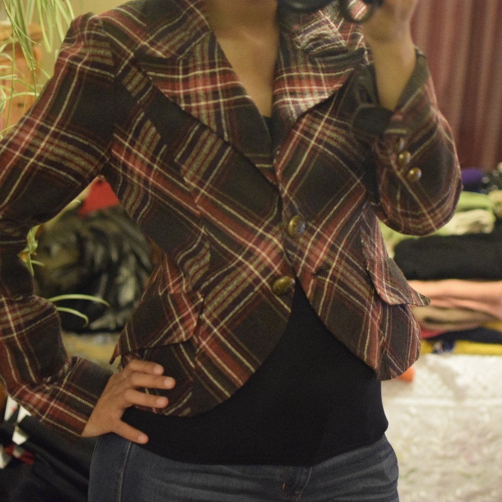 Cropped Blazer